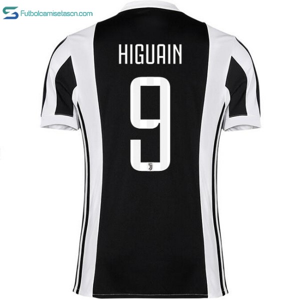 Camiseta Juventus 1ª Higuain 2017/18